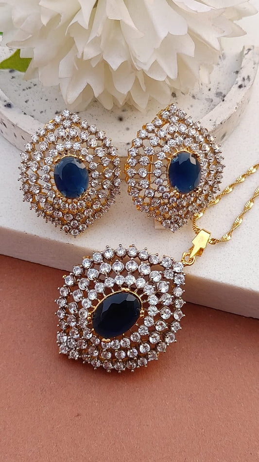 ⭐Top Seller | 6 Colors | Diamond Cut Zircon Judao Locket Set | 22K Gold Plated | MS-391