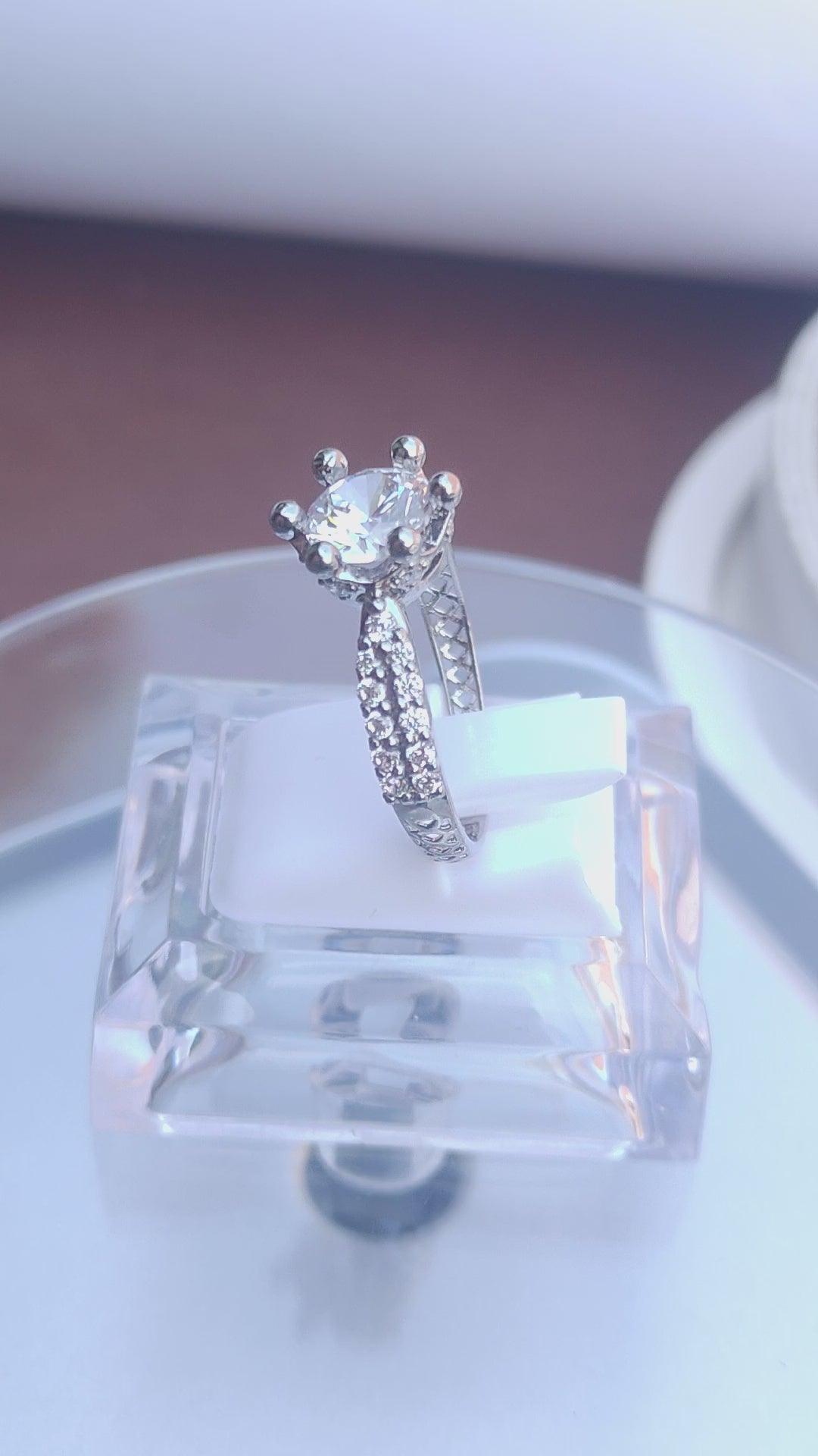 925 SILVER STERLING WITH MOISSANITE DIAMOND - s08