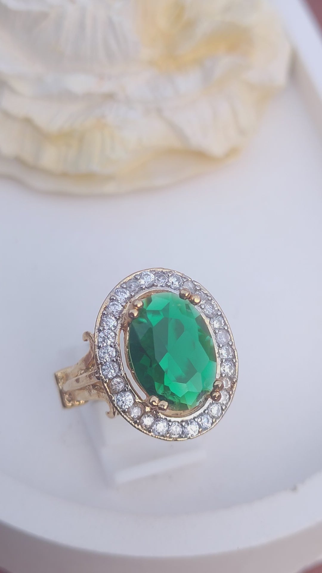 5Colors | Zircon Judao Rings with Real Stone | 18K Gold Polish | Adjustable Size | 3Yrs Warranty | MR-477