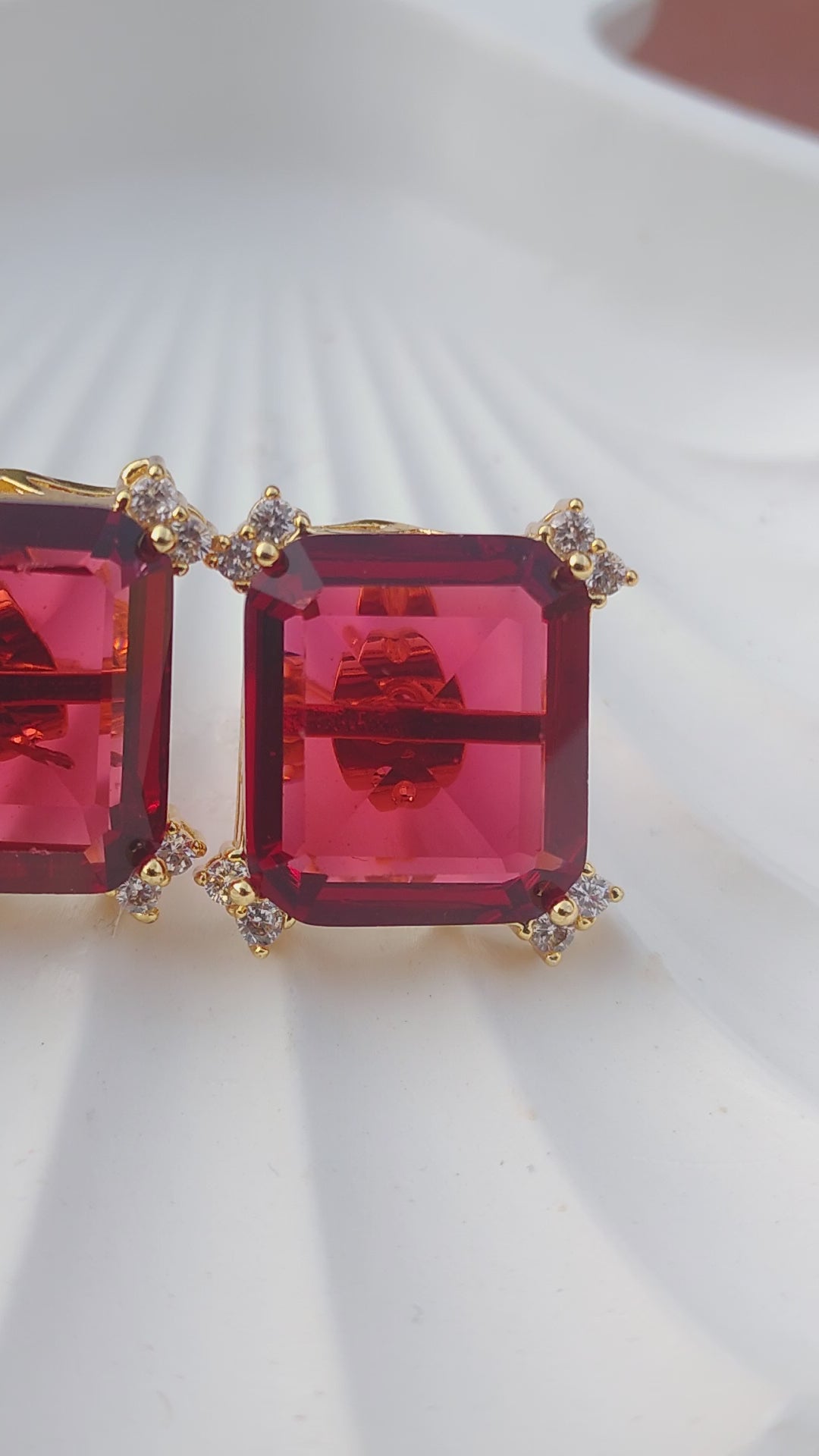 2 Colors | Designer Judao Zircon Studs | Original Zircon Stones | ME-965