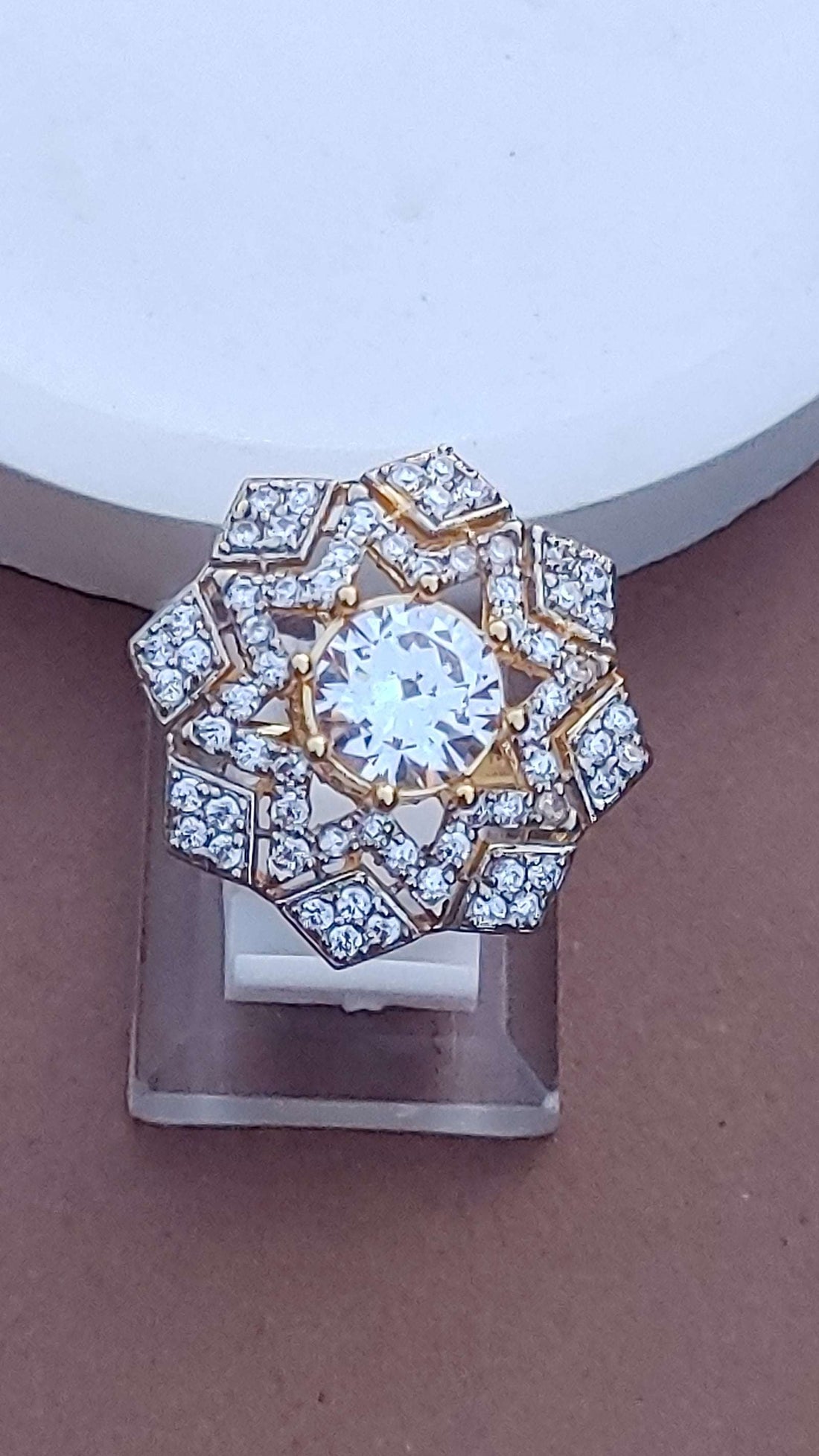 2 Colors | Zircon Judao Rings with American zircon | 22K Gold Polish | Adjustable Size | 3Yrs Warranty | MR-360