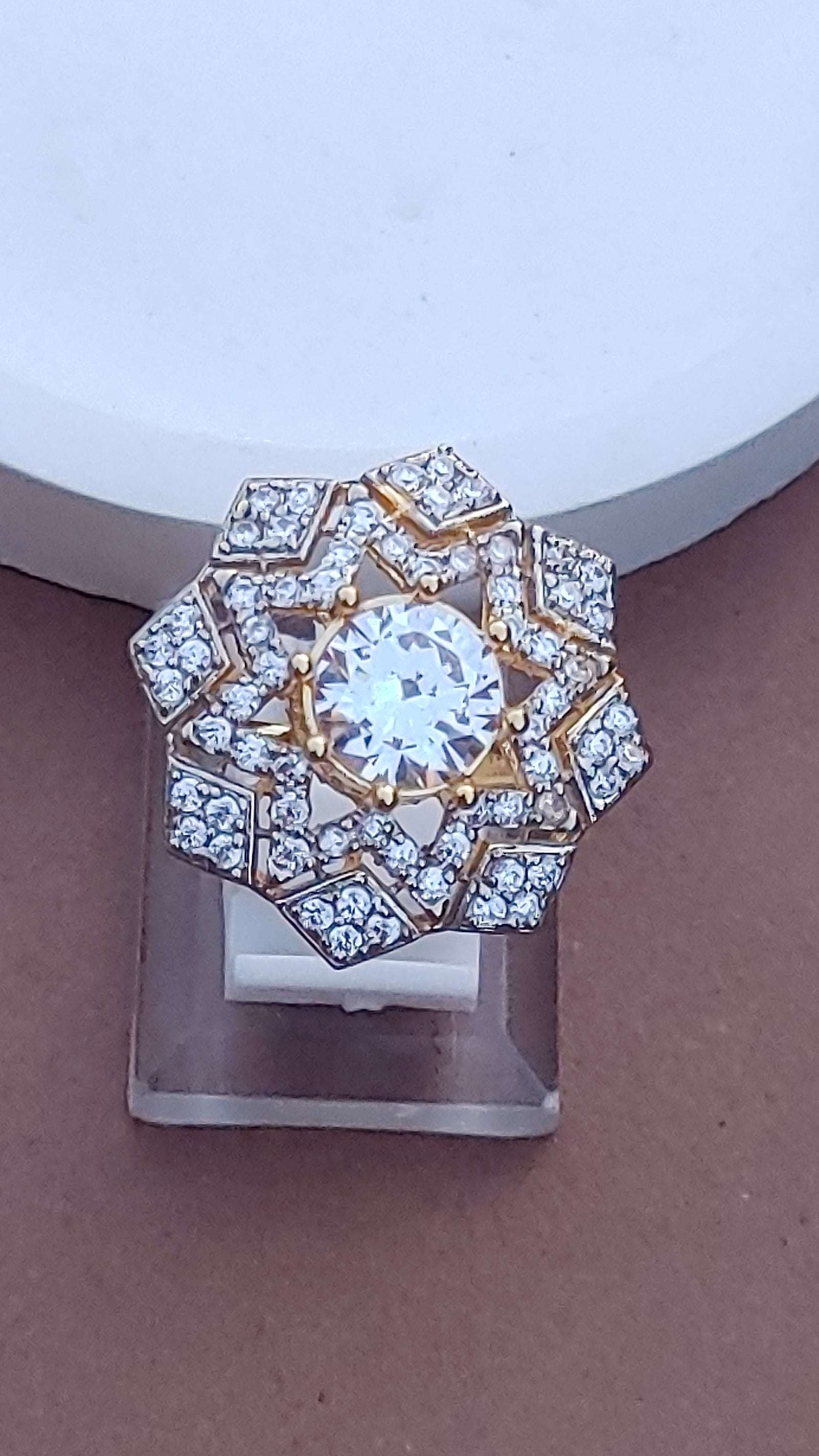 2 Colors | Zircon Judao Rings with American zircon | 22K Gold Polish | Adjustable Size | 3Yrs Warranty | MR-360