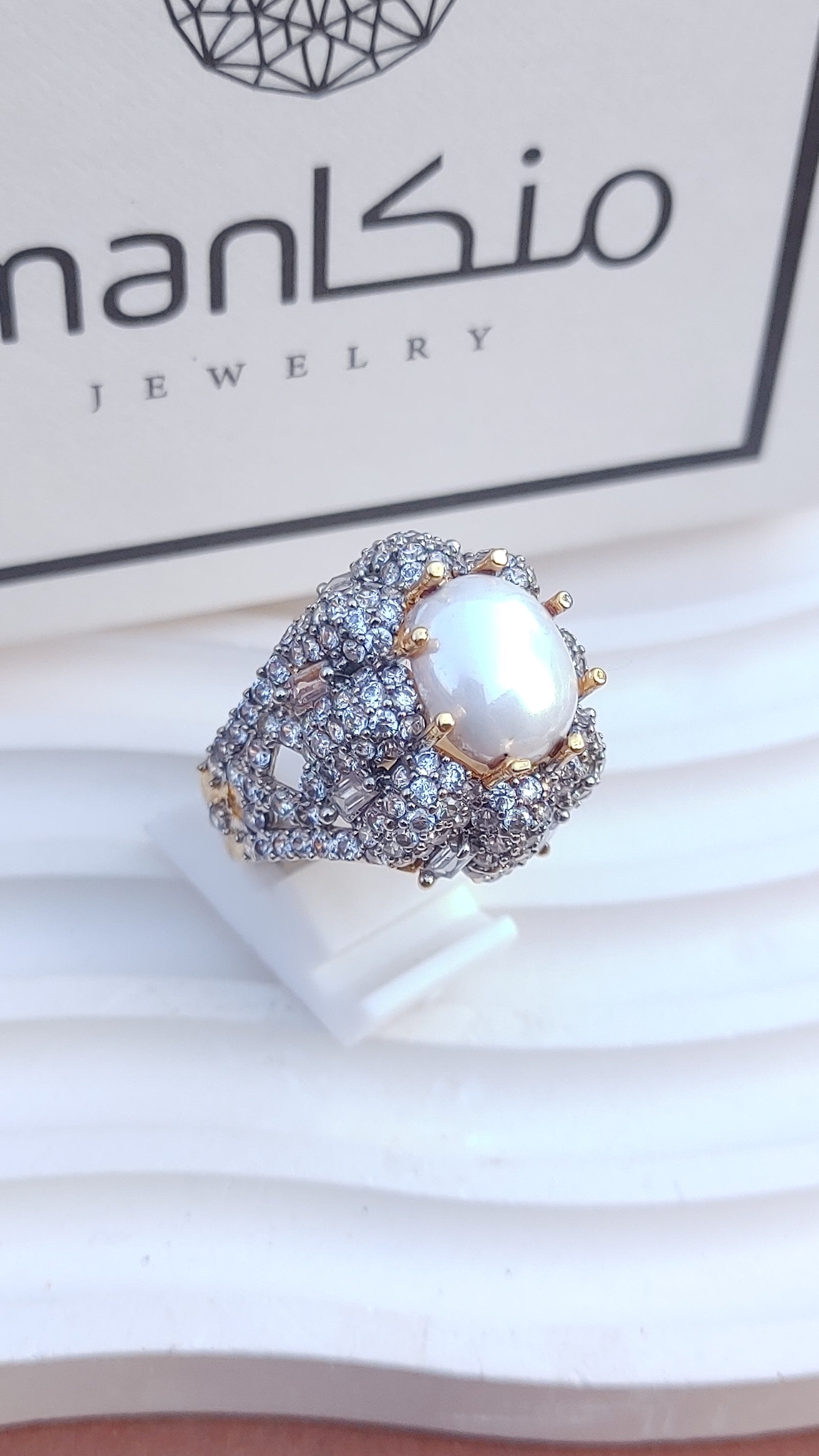 7 Colors | Zircon Judao Rings with Real Stone | 18K Gold Polish | Adjustable Size | 3Yrs Warranty | MR-355