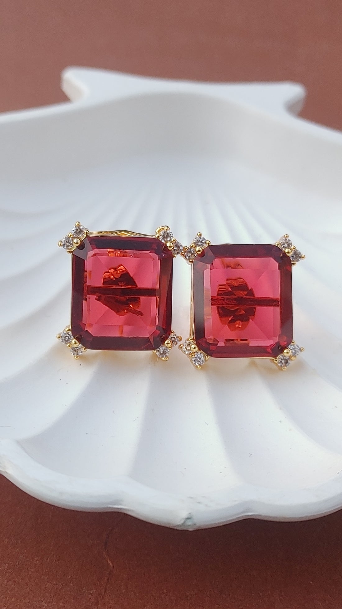 2 Colors | Designer Judao Zircon Studs | Original Zircon Stones | ME-965