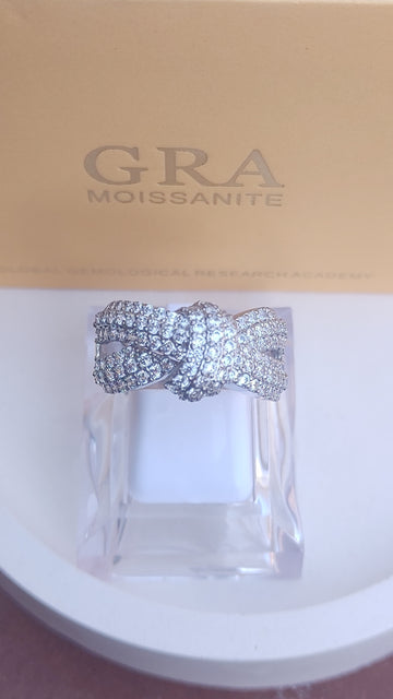 925 SILVER STERLING WITH MOISSANITE DIAMOND - s33
