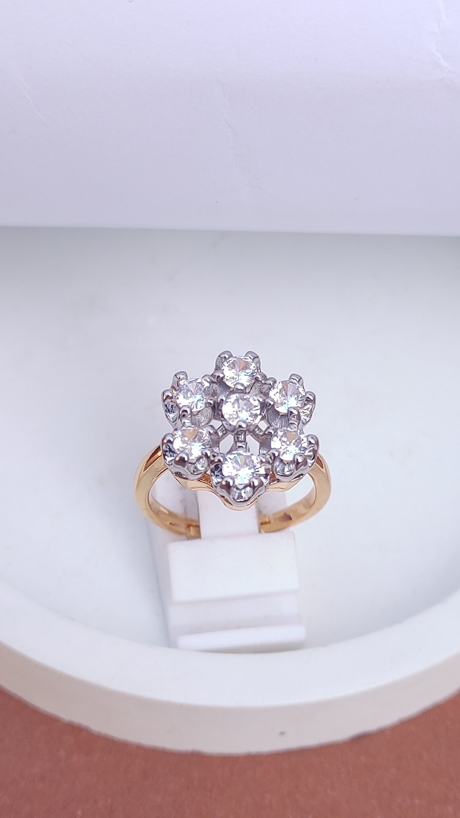 22K Gold Plated Ring | Hand Crafted | MR-642